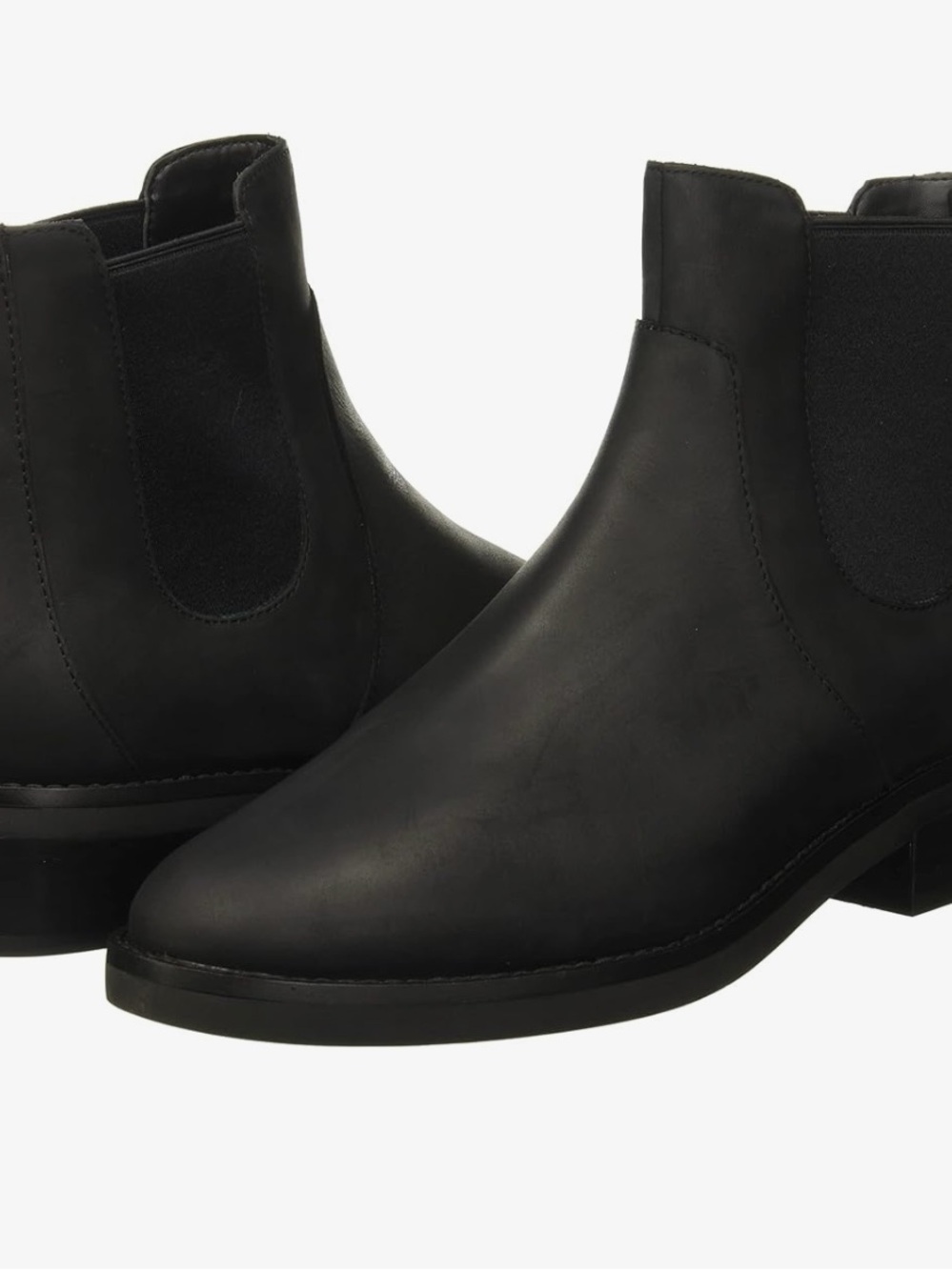 Cole Haan Black Leather Chelsea Ankle Boots 7.5